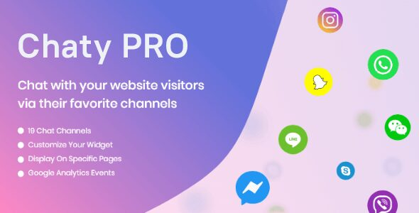 最新版Chaty Pro 3.3.5 – WordPress 聊天插件-天云资源博客网-致力于共享资源